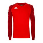 KAPPA Sweat D'entrainement  Homme Kappa Parme. Coloris disponibles : Rouge
