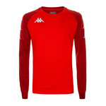 KAPPA Sweat D'entrainement  Homme Kappa Parme. Coloris disponibles : Rouge