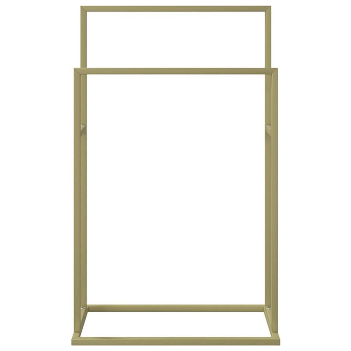 VIDAXL Porte-serviettes sur pied Dore 48x24x78,5 cm Fer