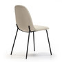 Voir la diapositive 4 : VS VENTA-STOCK Pack 2 chaises Salle à Manger Brenda tapissées Beige, 44 cm x 54 cm x 85 cm
