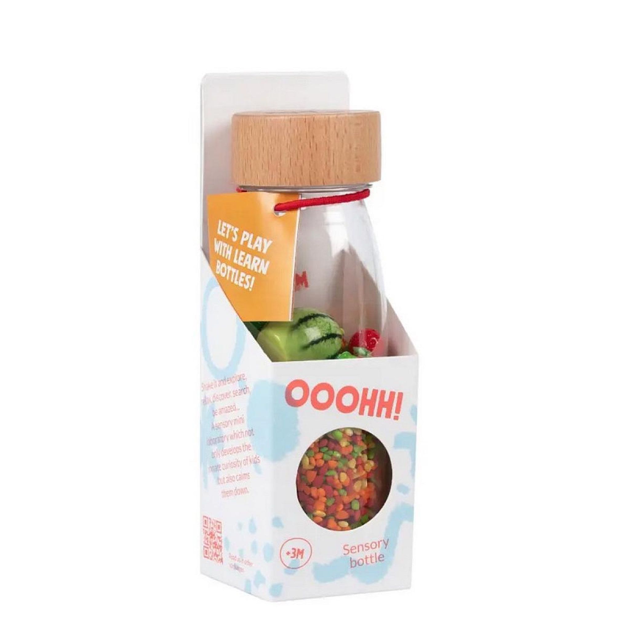 PETIT BOUM learn bottle fruits - bouteille sensoreille