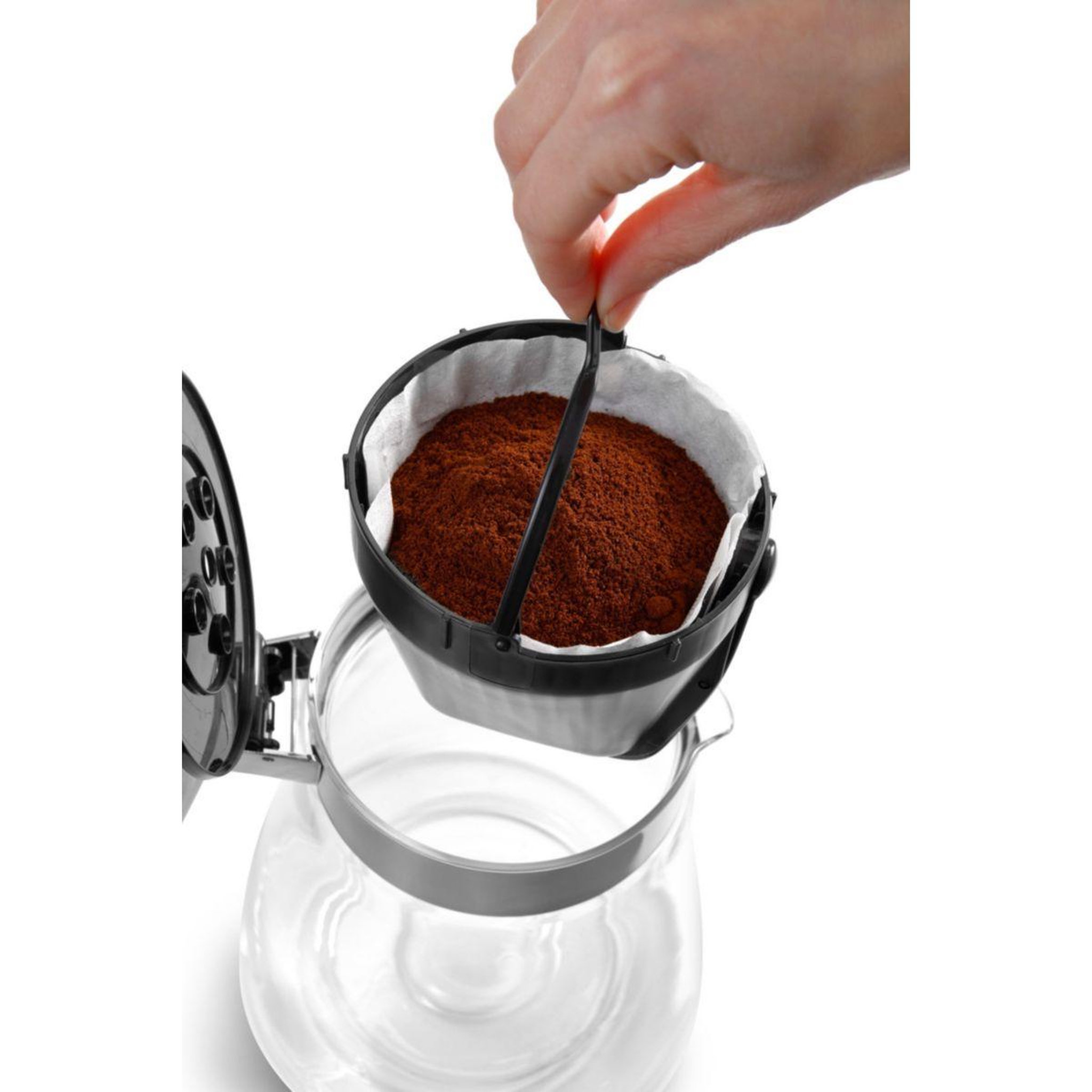Voir la diapositive 3 : DELONGHI Cafetière filtre CLESSIDRA ICM17210
