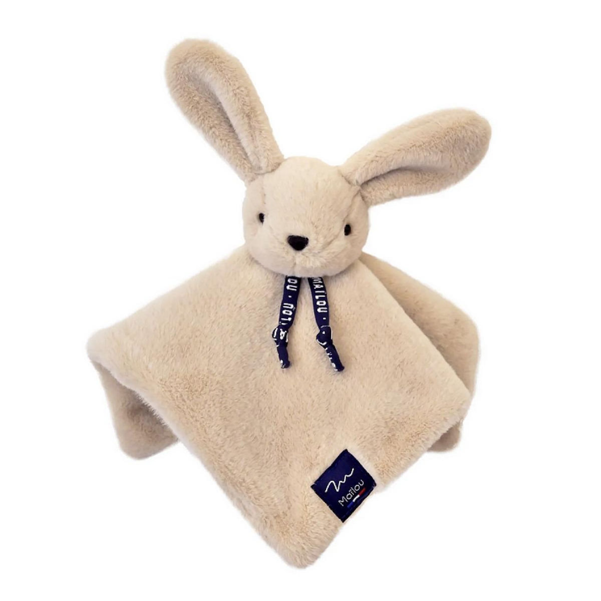 MAILOU Doudou plat lapin dorlotin - Ivoire -Mailou