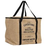 Paris Prix Sac Fraîcheur  Effet Jute  42cm Naturel