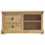 Voir la diapositive 4 : VIDAXL Meuble TV  100x40x52 cm bois de pin massif