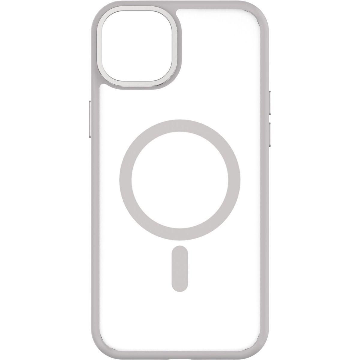 Qdos Coque bumper Iphone 15 Plus MagSafe Hybrid SNAP Blanc