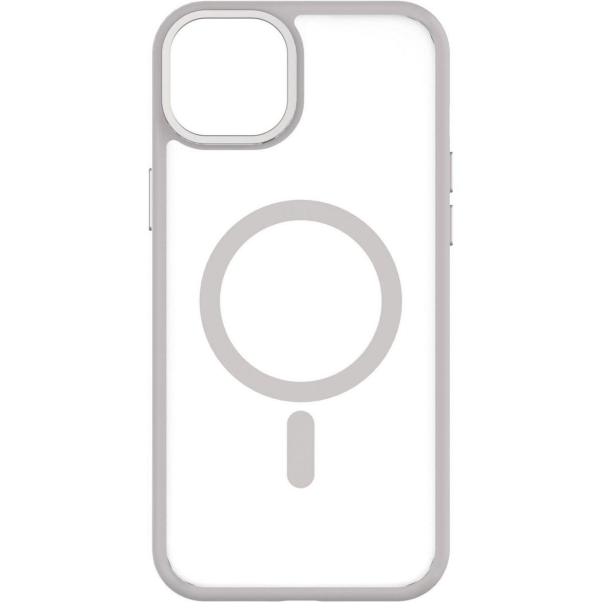 Qdos Coque bumper Iphone 15 Plus MagSafe Hybrid SNAP Blanc