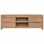 Voir la diapositive 2 : VIDAXL Meuble TV 115x30x40 cm Bois de teck massif