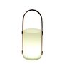 Voir la diapositive 6 : Galix Lanterne portative rechargeable USB - GALIX - Bambou/Plastique - 4 LED WRGB - 1500mAh - Blanc