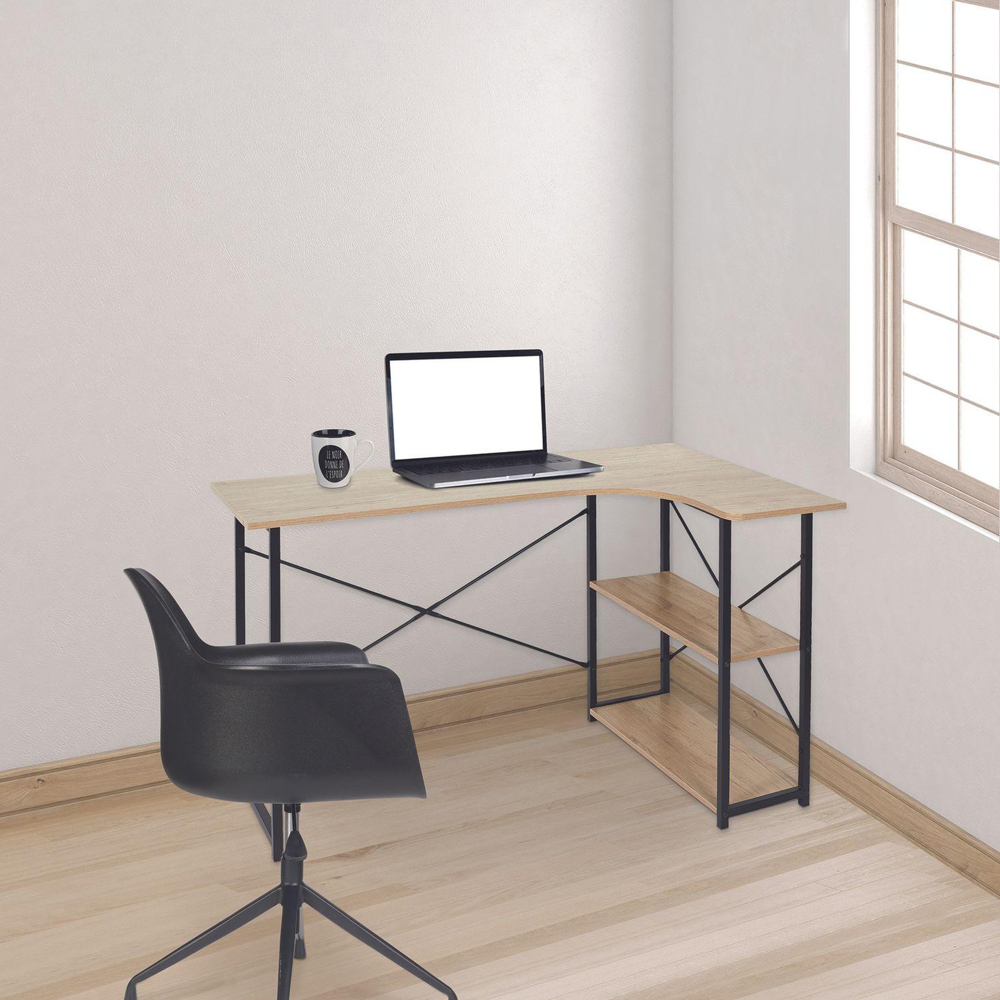 Voir la diapositive 3 : The Home Deco Factory Bureau d'angle Job