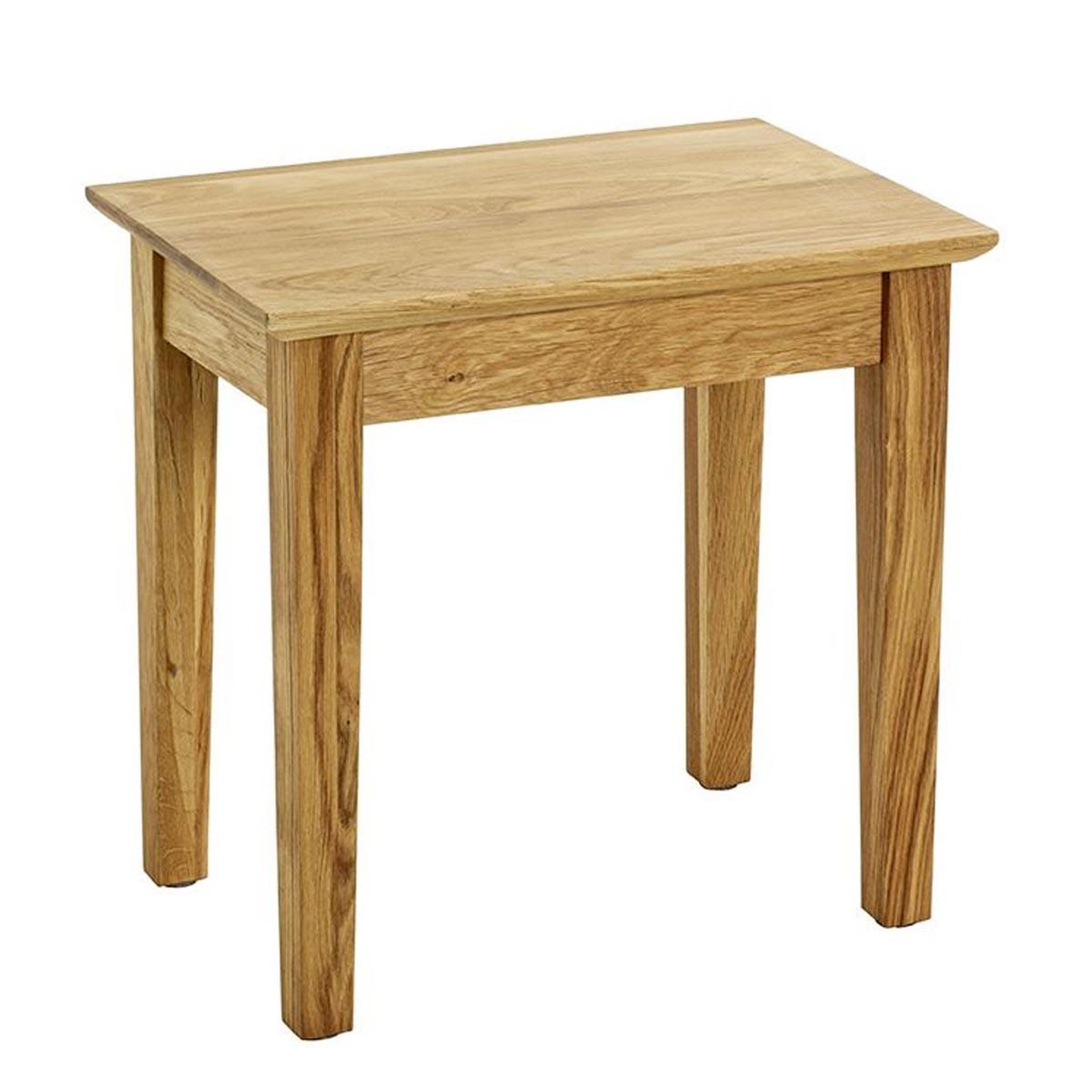 Paris Prix Table d'Appoint en Bois  Mani  43cm Chêne