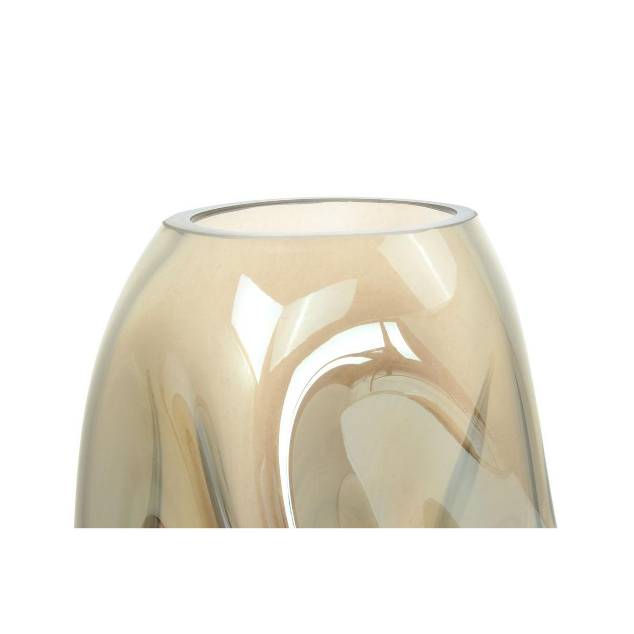 Voir la diapositive 2 : Paris Prix Vase design en verre soufflé  diney  25cm ambre