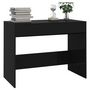 Voir la diapositive 4 : VIDAXL Bureau Noir 101x50x76,5 cm Bois d'ingenierie