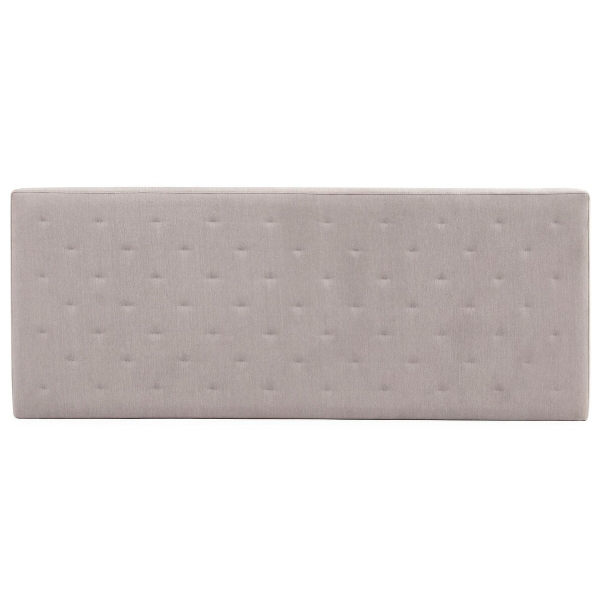 MARCKONFORT Tête de lit Malta 160x60 cm Couleur Gris, 8 cm d'épaisseur