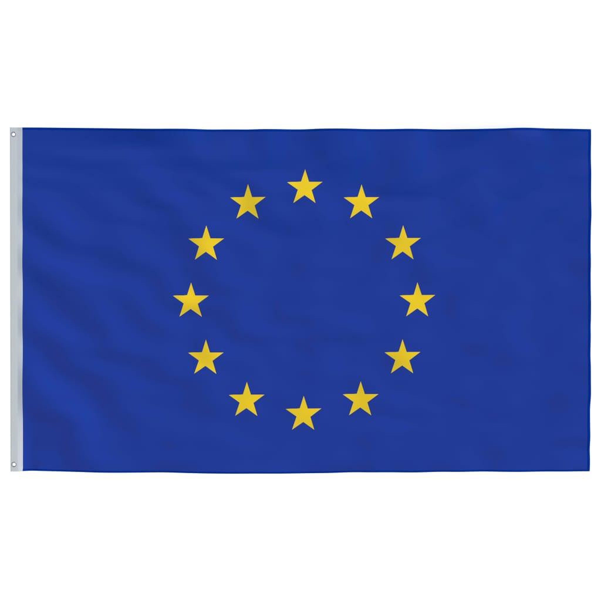 Voir la diapositive 4 : VIDAXL Drapeau de l'Europe et mat 5,55 m Aluminium
