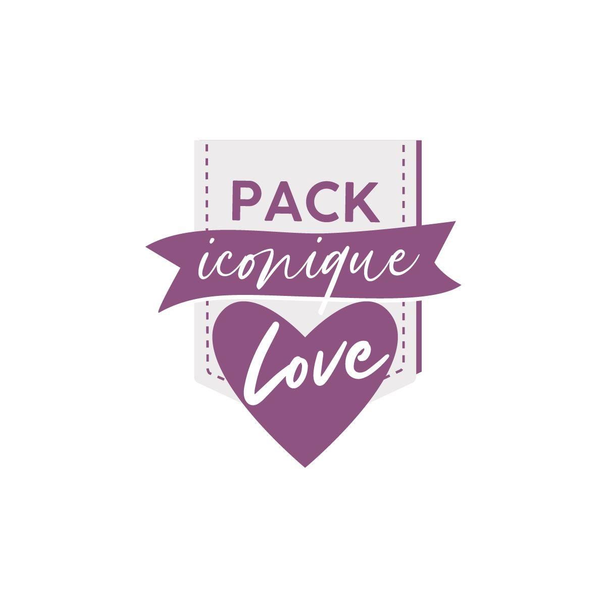 FUJIFILM Appareil photo Instantané Intax Mini 12 Lilas Pack iconique Love