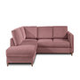 Voir la diapositive 1 : LISA DESIGN Brooke - canapé d'angle gauche - convertible - 5 places - en velours