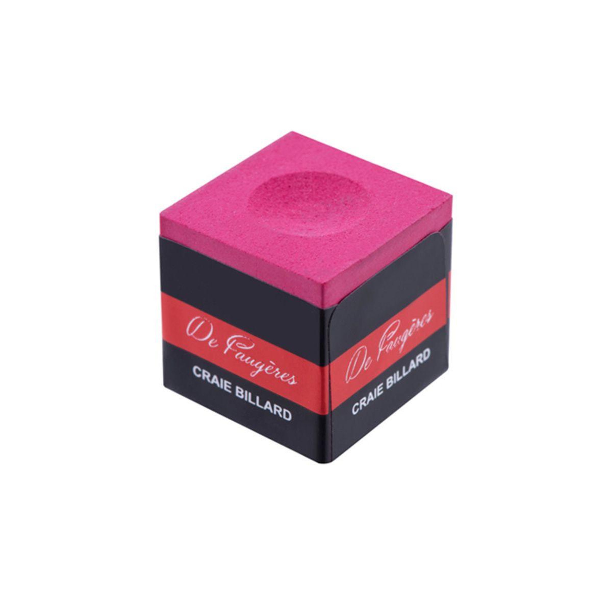 Voir la diapositive 2 : DE FAUGERES Lot de 12 Craies de Billard  Faugères  2cm Rouge