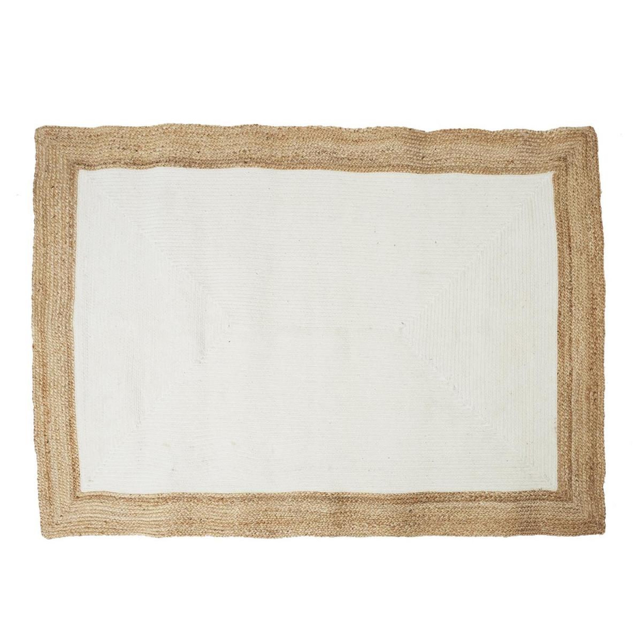 The Home Deco Factory Tapis déco en jute  rodame  120x170cm écru