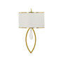 Voir la diapositive 1 : Paris Prix Applique Murale  Vienna  50cm Blanc & Or