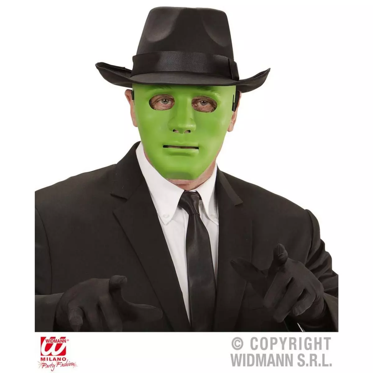 WIDMANN Masque Anonyme Vert
