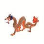 Voir la diapositive 2 : PLASTOY Dragon chinois rouge