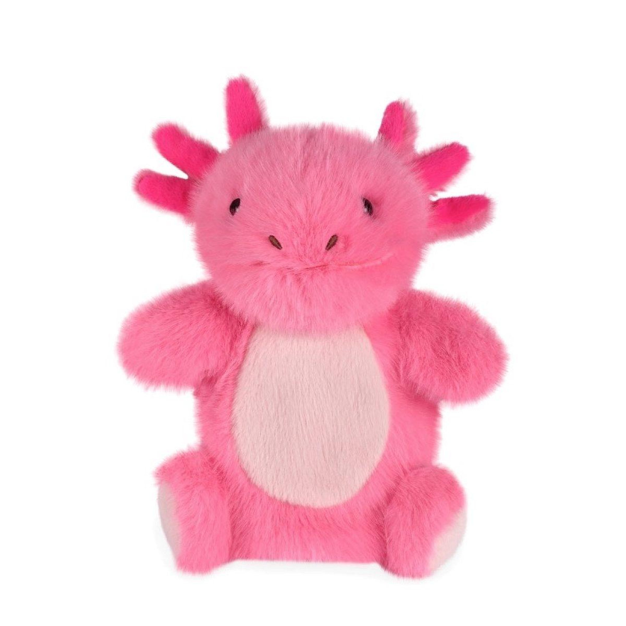 DOUDOU ET COMPAGNIE Podcoll - Marionette Axolotl 24cm