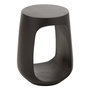 Voir la diapositive 1 : Paris Prix Table d'Appoint Design en Bois  Cave  46cm Noir