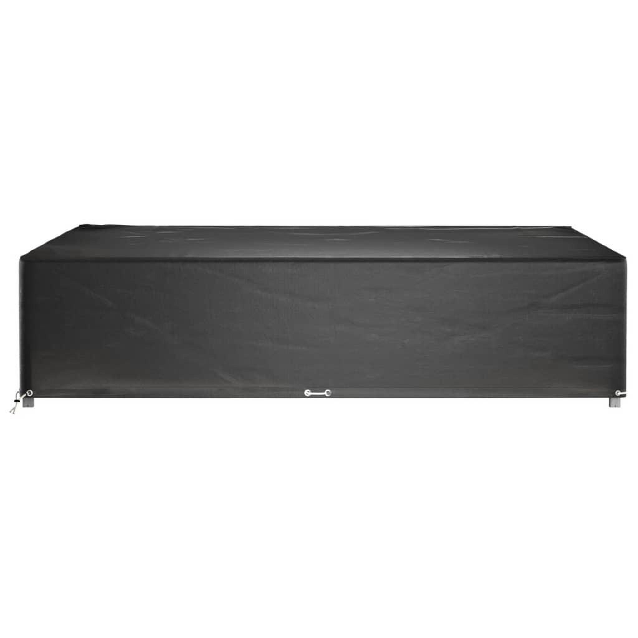 Voir la diapositive 3 : VIDAXL Housses de salon de jardin 2 pcs 16 œillets 240x240x55 cm carre