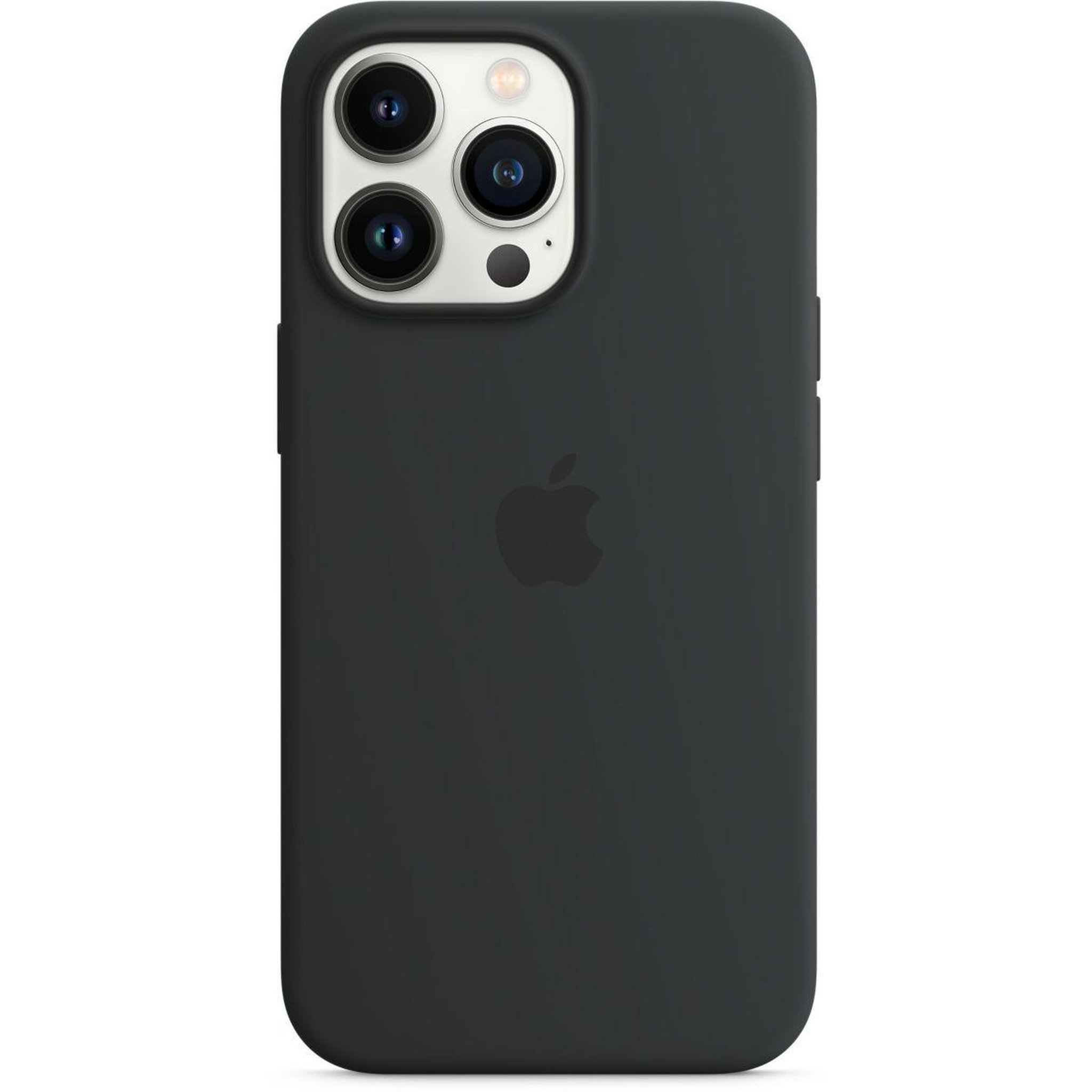 Voir la diapositive 2 : APPLE Coque iPhone 13 Silicone anthracite MagSafe