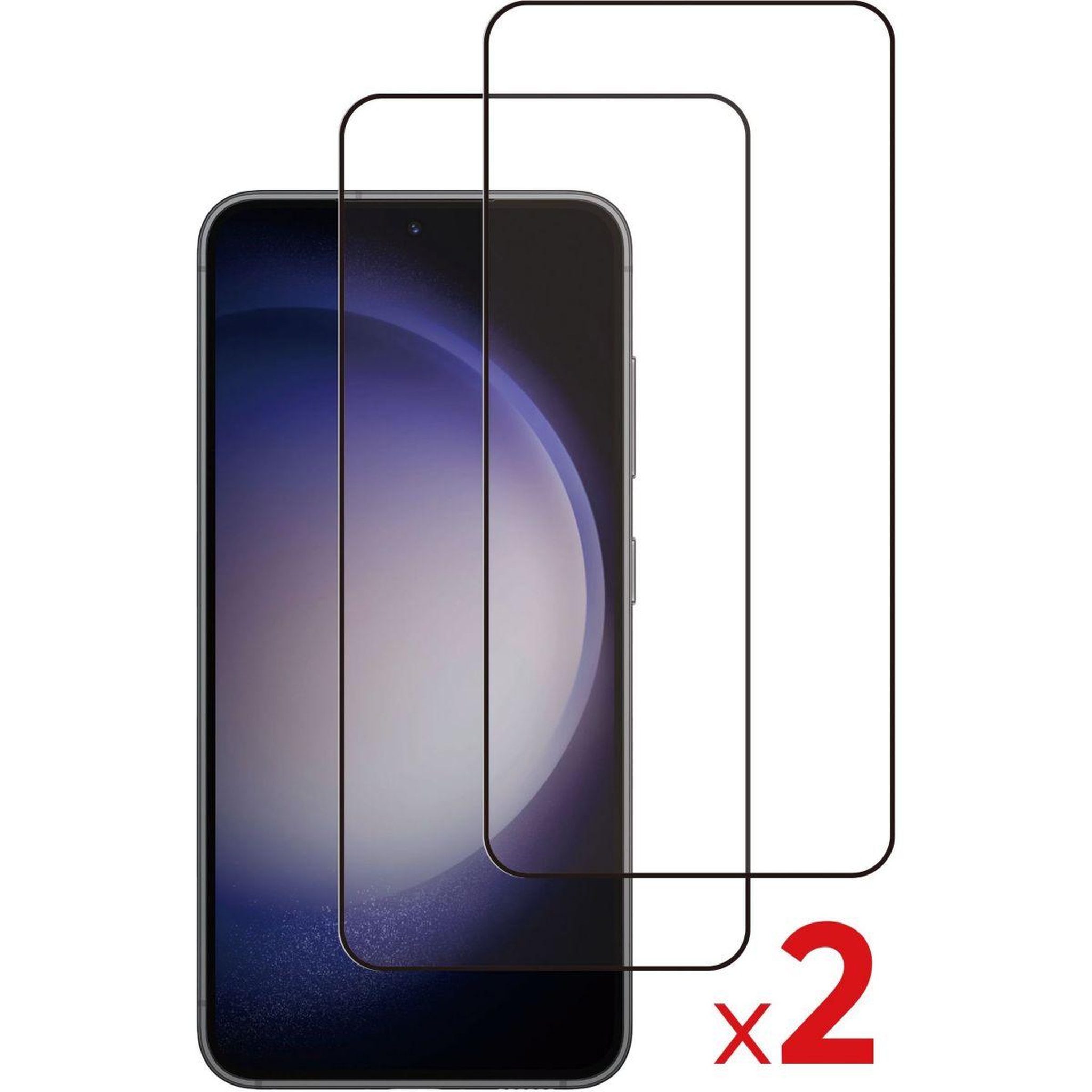 ESSENTIEL B Protège écran samsung s24+ verre trempé x2