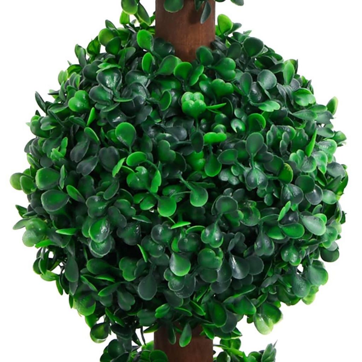 VIDAXL Plante de buis artificiel avec pot Forme de boule Vert 90 cm