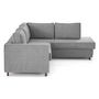 Voir la diapositive 5 : LISA DESIGN Jake - canapé déhoussable d'angle droit 5 places en velours texturé