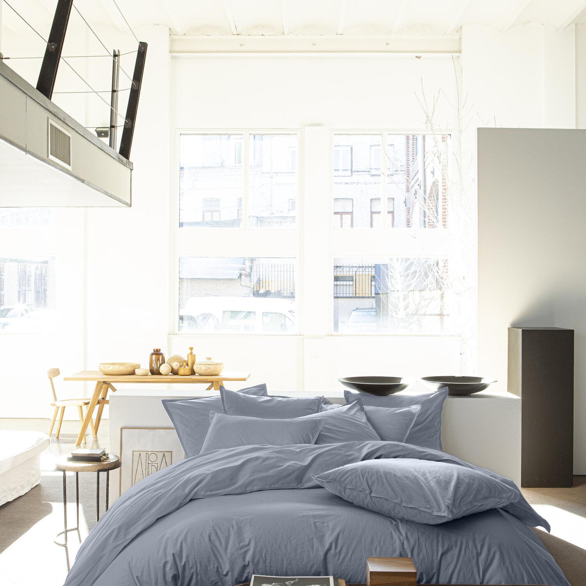 Voir la diapositive 4 : BATON ROUGE Housse de couette 100% percale de coton