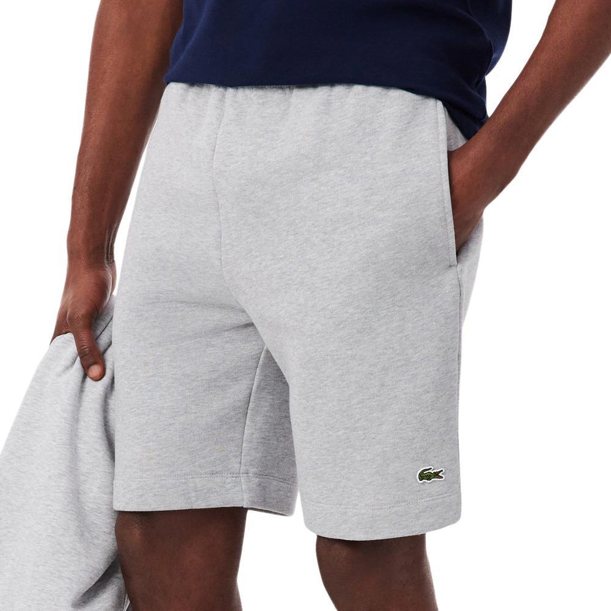Lacoste Short gris clair homme lacoste short regular fit. Coloris disponibles : Gris