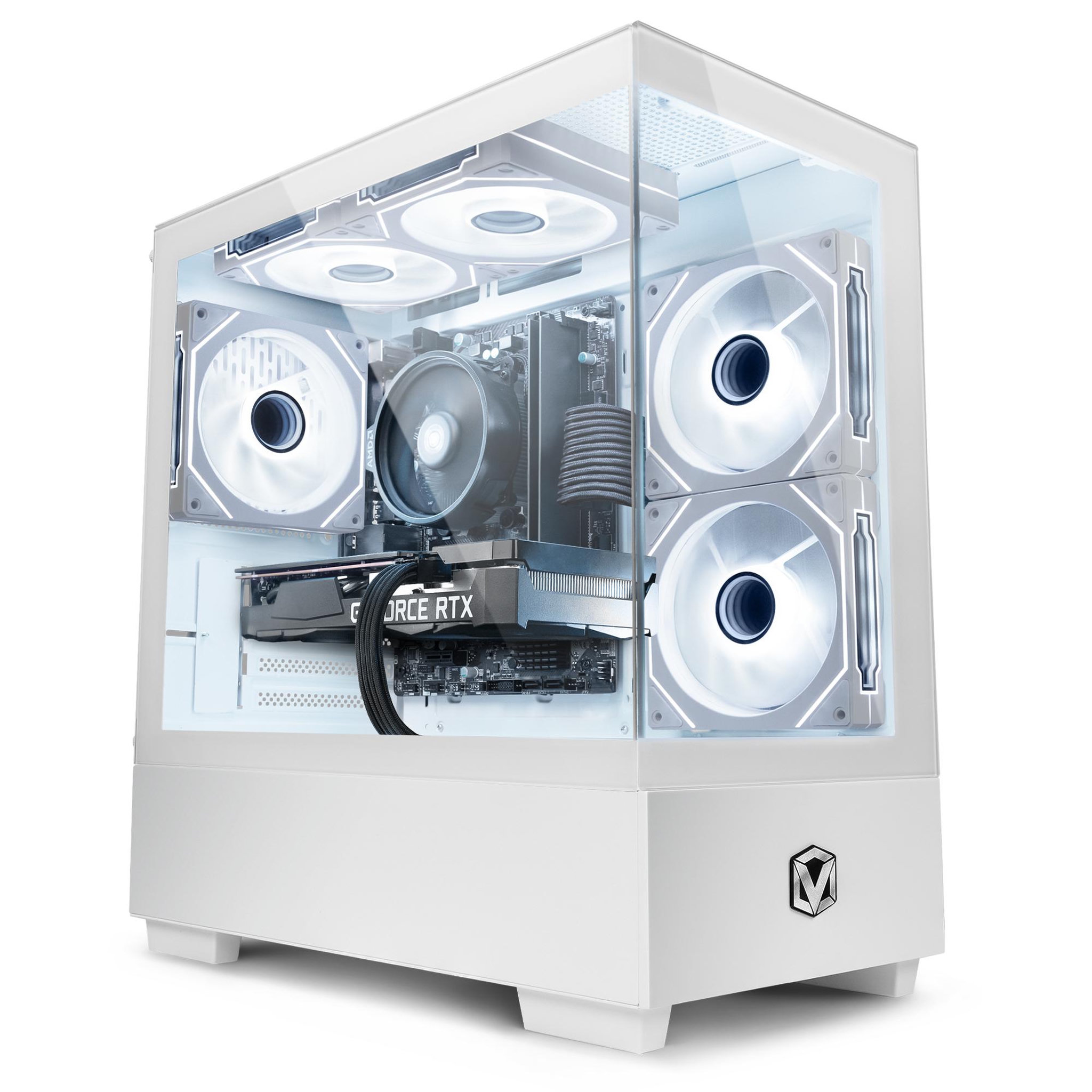 VIBOX PC Gamer - Ryzen 5 5500, RTX 5060, 16 Go RAM, 1 To SSD, Windows 11, WiFi 6 + Bluetooth 5.4