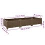 Voir la diapositive 6 : VIDAXL Lit sureleve 120x40x23 cm Polypropylene