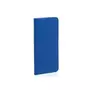 amahousse Housse Xiaomi Redmi 7 folio bleu texturé rabat aimanté