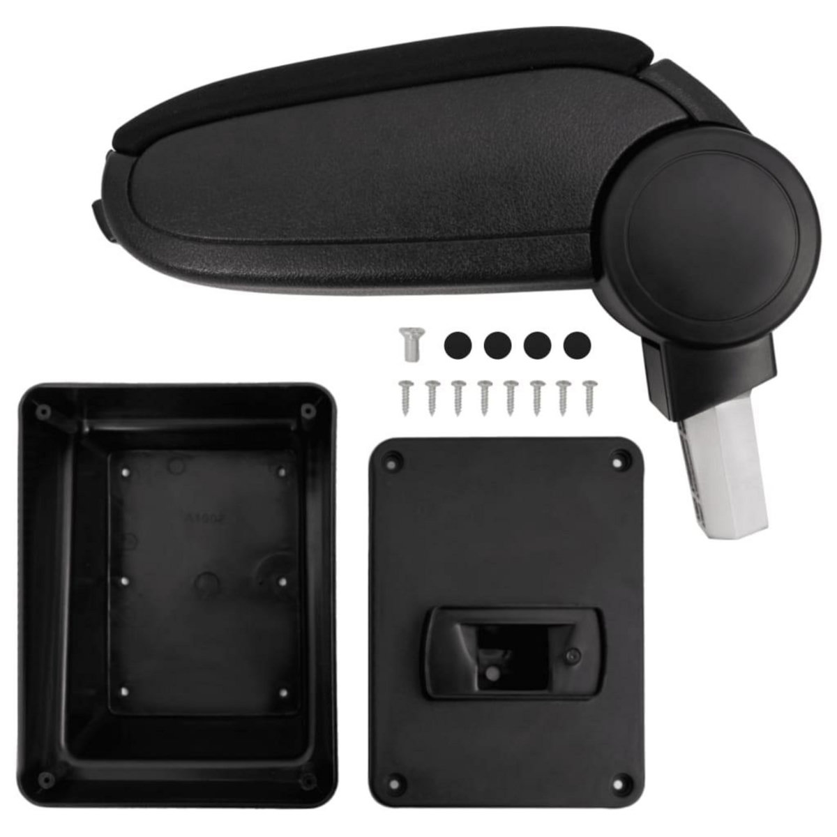 VIDAXL Accoudoir de voiture noir 17x40x(31-49) cm ABS