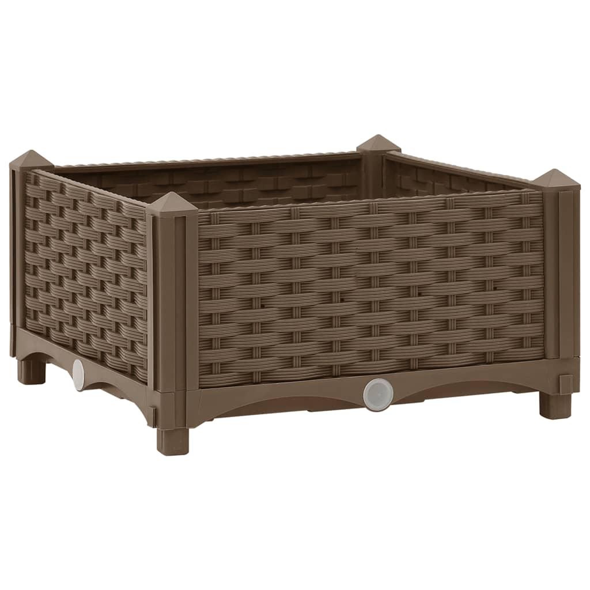 Voir la diapositive 2 : VIDAXL Lit sureleve 40x40x23 cm Polypropylene