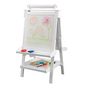 Voir la diapositive 2 : Kidkraft Tableau blanc / noir 2 en 1 sur chevalet + rouleau de papier et accessoires
