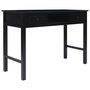 Voir la diapositive 2 : VIDAXL Bureau Noir 110 x 45 x 76 cm Bois
