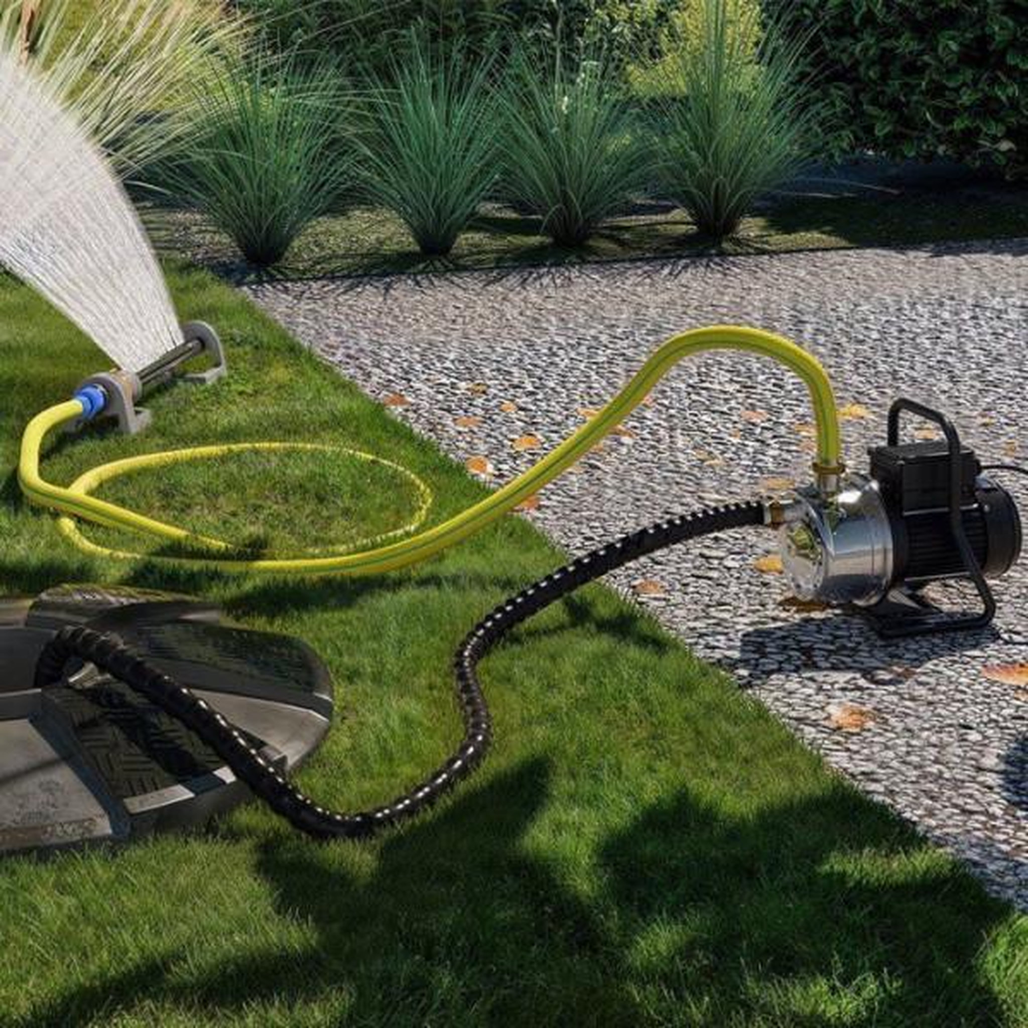 Voir la diapositive 3 : SFA Pompe a Eau de Jardin Centrifuge - SFA - Sanijet 4-50 - Arrosage Cuve - Auto-Amorçante