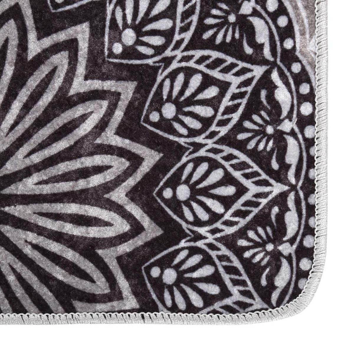 VIDAXL Tapis lavable antiderapant 190x300 cm multicolore