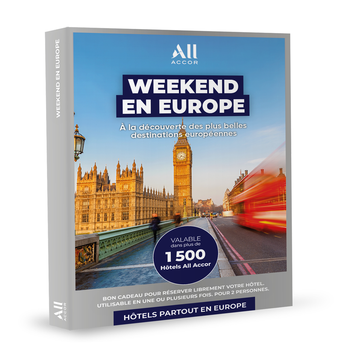 ALL ACCOR Coffret cadeau All-Accor - Weekend en Europe