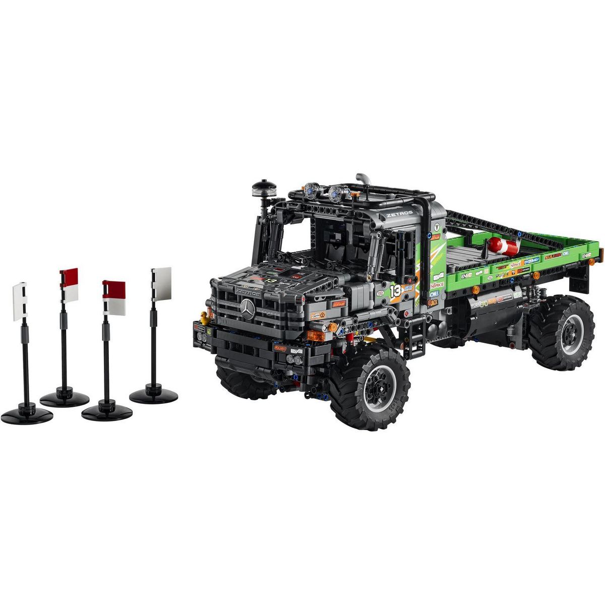 LEGO Technic 42129 Le Camion d&rsquo;essai 4x4 Mercedes-Benz Zetros, Camion Jouet Télécommandé
