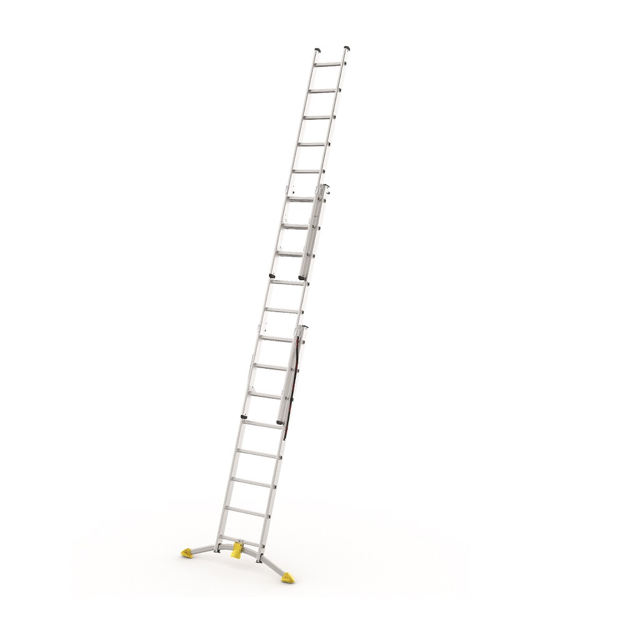 Voir la diapositive 3 : HAILO Echelle transformable à rattrapage de niveau HobbyLot - 3x8 échelons