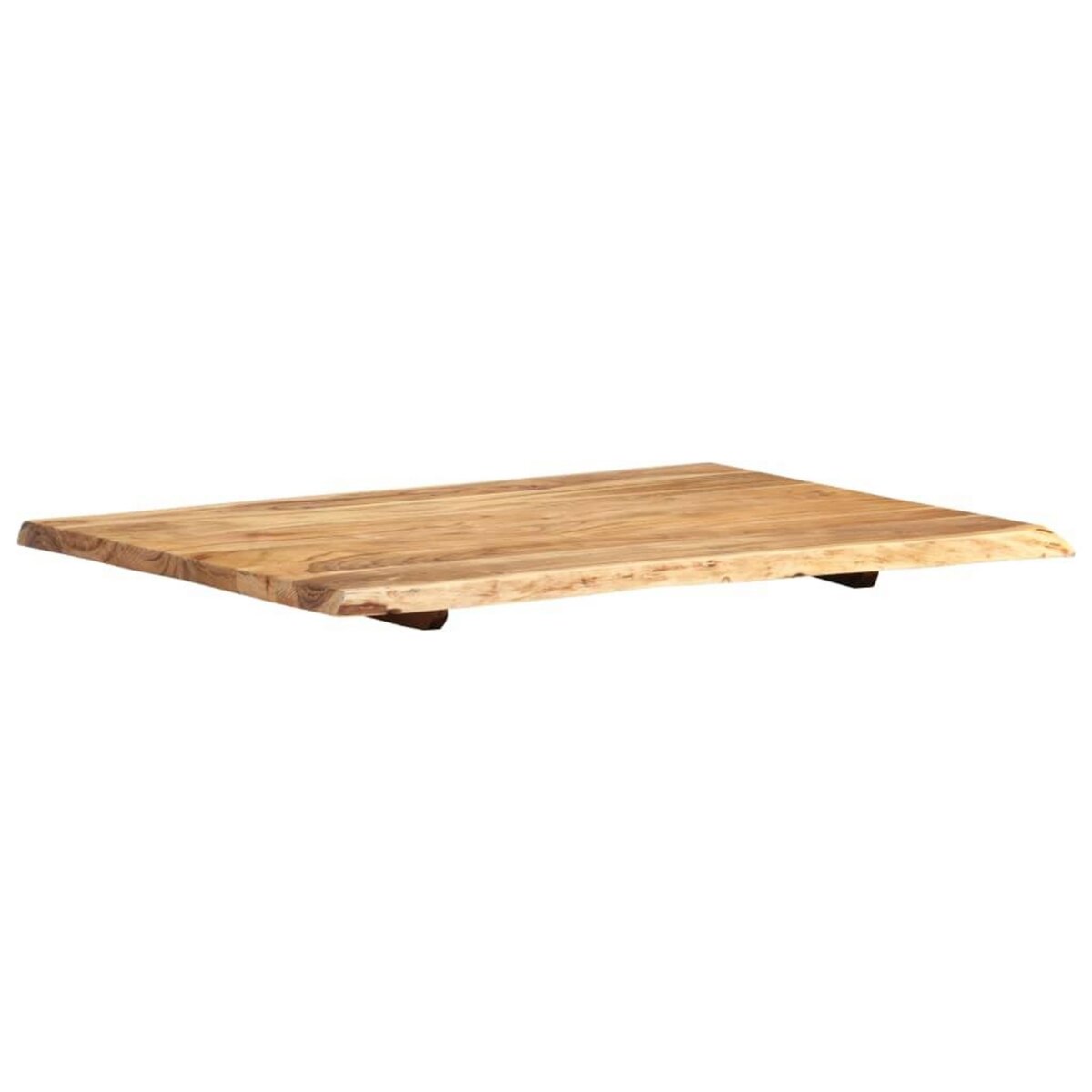 VIDAXL Dessus de table Bois d'acacia massif 80x(50-60)x2,5 cm