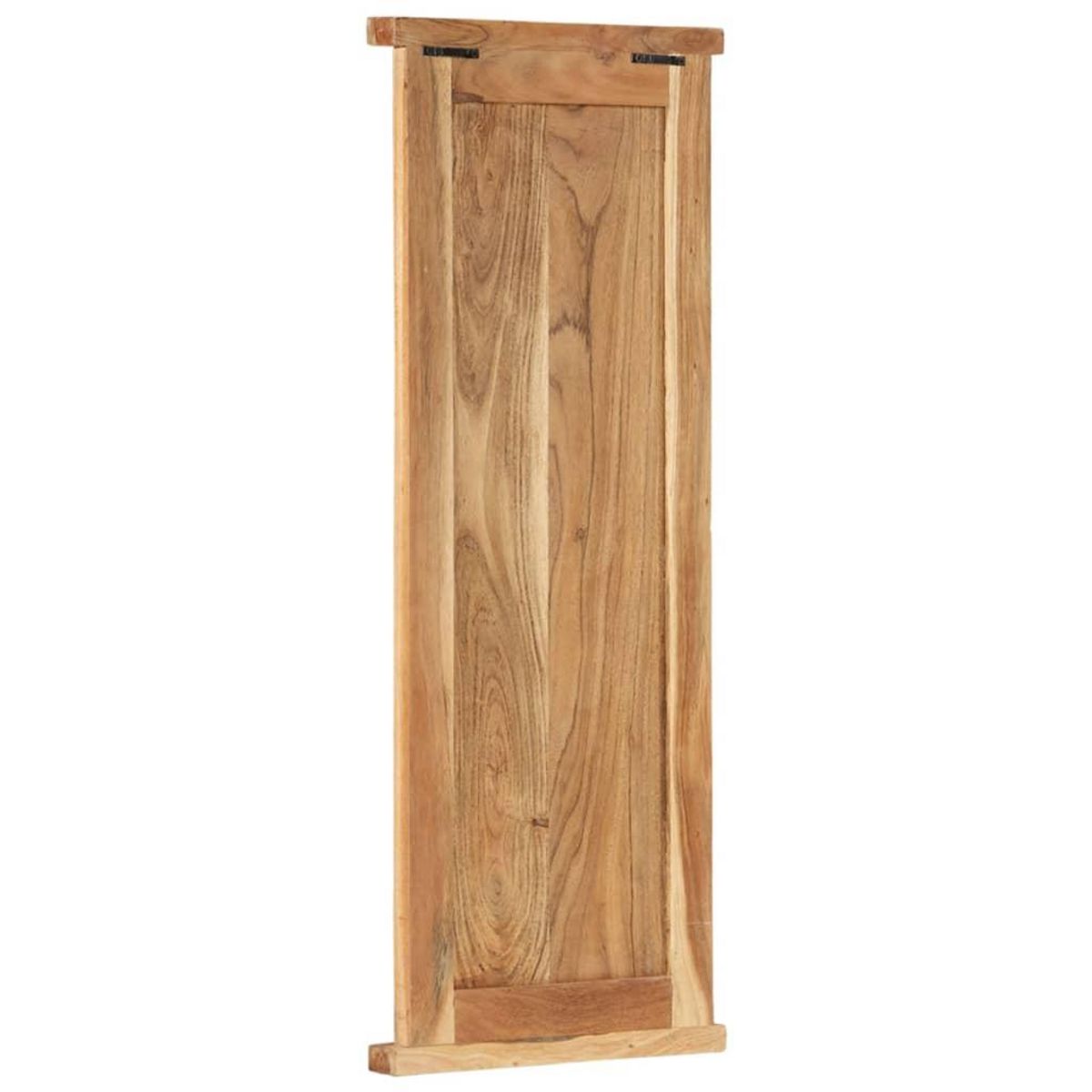 VIDAXL Porte-manteaux 2 pcs Bois massif d'acacia 38x100 cm