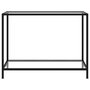 Voir la diapositive 2 : VIDAXL Table console Transparent 100x35x75 cm Verre trempe